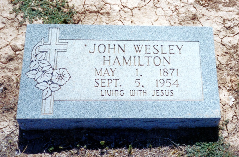 JOHN WESLEY
HAMILTON
MAY 1, 1871
SEPT 5, 1954
LIVING WITH JESUS HAMILTON_John Wesley.jpg