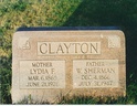 W Sherman and Lydia F CLAYTON