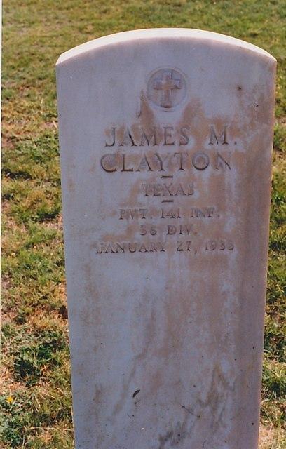 James M Clayton