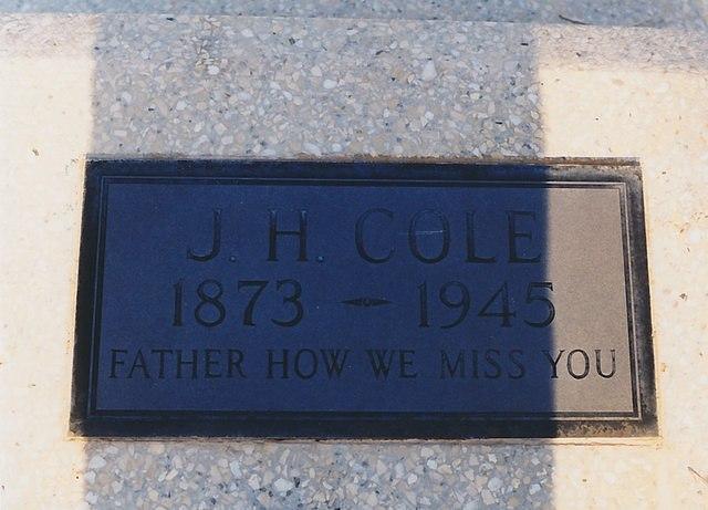J H Cole