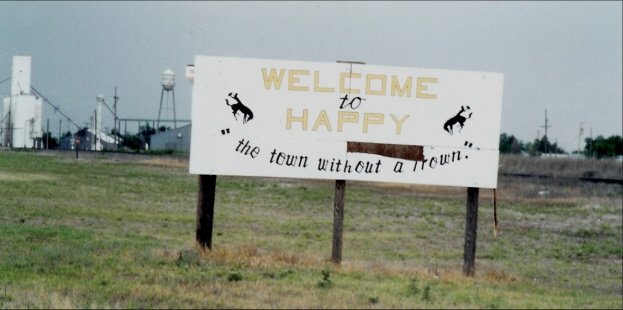 welcome to happy sign