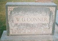 W G Conner Memorial